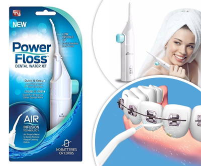 Inovativna zobna prha Power Floss
