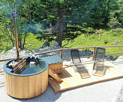 3-dnevni oddih v luksuzni koci z vikinškim bazenom