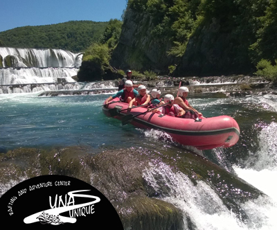 Rafting na Uni