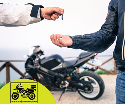 4-dnevni najem motorja za 2 4-dnevni najem motorja za 2