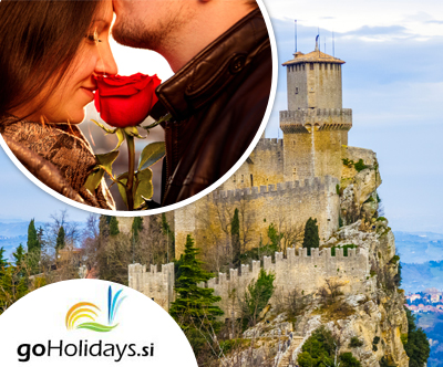 San Marino za valentinovo in dan žena z goHolidays!