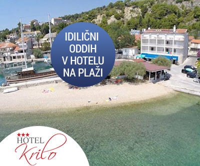 Krasen 6-dnevni oddih v hotelu Krilo, nedalec od Splita