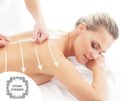 Odlicna masaža po izbiri v Studiu Kvadrus (60 min)