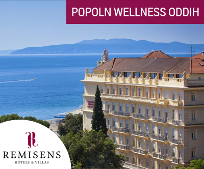 Wellness oddih v Remisens Premium Grand Hotelu Palace