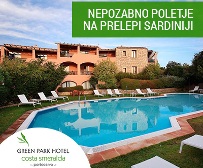 8-dnevne pocitnice v Green Park Hotelu na Sardiniji