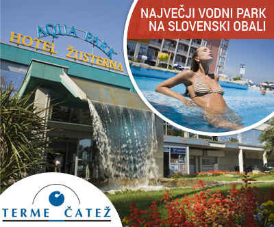 Oddih na slovenski obali v Aquapark Hotelu Žusterna 3*