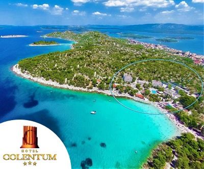 hotel colentum, murter