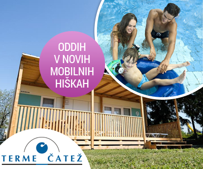 mobilne hiške, terme čatež