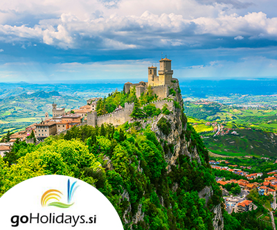 goHolidays: San Marino, Rimini & Bologna, izlet