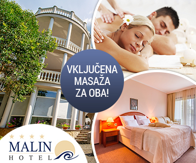 Romanticni wellness oddih na Krku, v hotelu Malin
