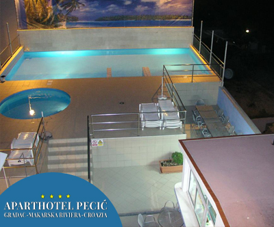 aparthotel pecić, gradac, makarska riviera