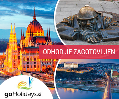2-dnevni izlet v Bratislavo in Budimpešto z goHolidays!