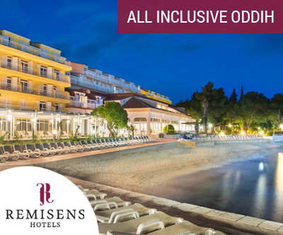 All inclusive oddih v Remisens Hotelu Epidaurus 3*