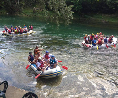 2-dnevna avantura z raftingom na reki Vrbas