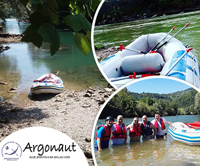 2-dnevna avantura z raftingom na reki Vrbas