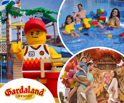 Zabaviščni park Gardaland, Legoland: vstopnica