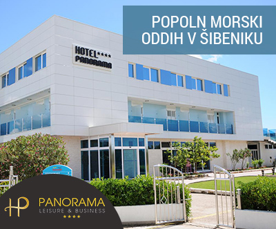 Hotel Panorama 4*, Šibenik: oddih s polpenzionom