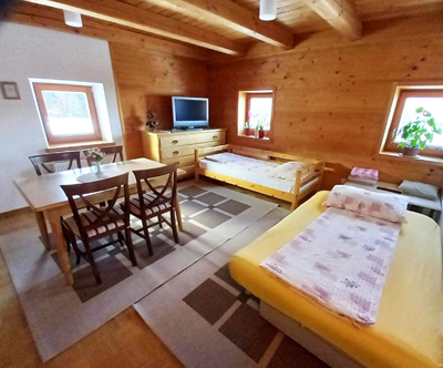 Apartmaji Tubej Bohinj: oddih v apartmaju