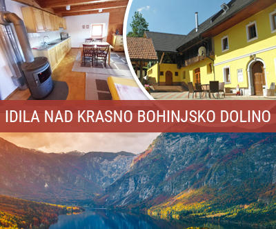 Apartmaji Tubej Bohinj: oddih v apartmaju