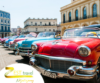 Zest travel, Havana in Varadero, Kuba, 8-dnevni izlet