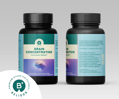 Belidor® Brain Concentrat, prehransko dopolnilo