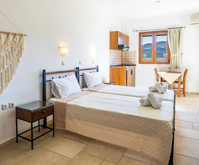 Petra Studios & Apartmens 2* na otoku Karpatos v Grčiji