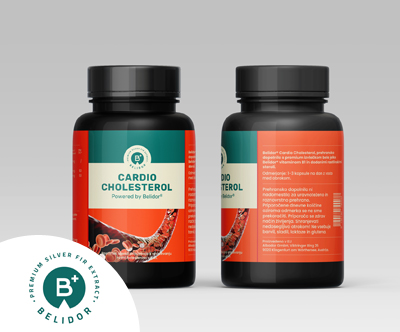 Belidor® Cardio Cholesterol, prehransko dopolnilo