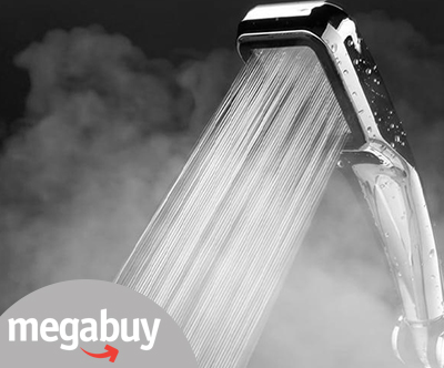 Ročna prha TurboShower z močnim curkom