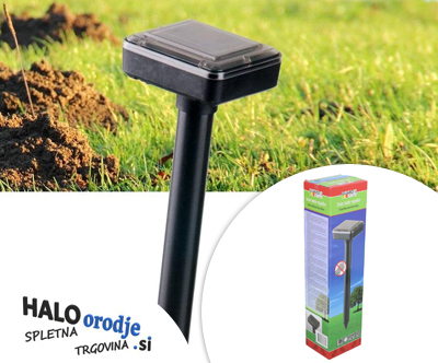 Solarni odganjalec voluharjev in krtov
