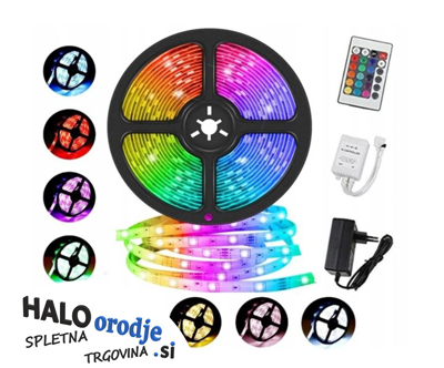 Vodoodporen 5 m Led trak RGB IP65
