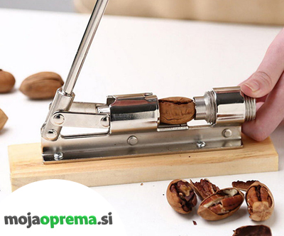 Močan drobilec za orehe in lešnike