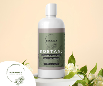 Kostanjevo mazilo (250 ml), Kozmetika Hermosa