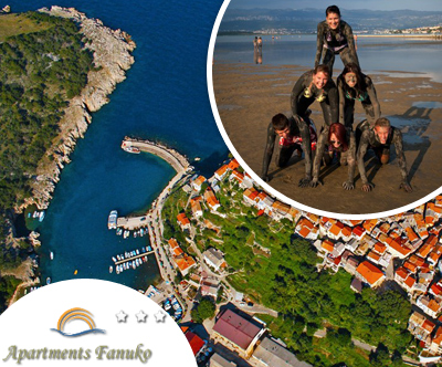 Apartmaji Fanuko za 2, otok Krk