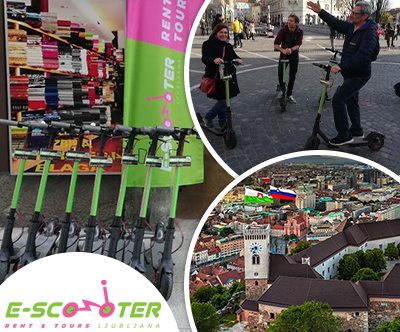Escooter rent & tours, najem električnega skiroja