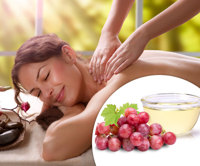 Studio lepote in zdravja Beky, masaža Wine Therapy