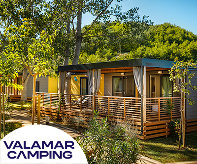 Valamar Camping San Marino 4*, otok Rab, mobilne hišice