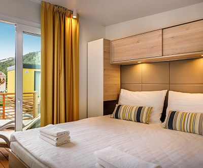 Valamar Camping San Marino 4*, otok Rab, mobilne hišice