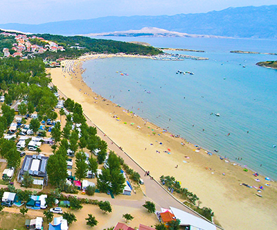Valamar Camping San Marino 4*, otok Rab, mobilne hišice
