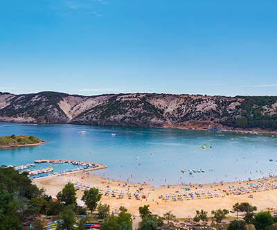 Valamar Camping San Marino 4*, otok Rab, mobilne hišice