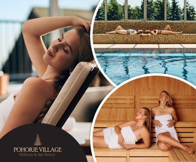 Pohorje Village Wellbeing Resort: kopanje, savnanje