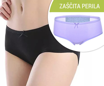 Pralne in nepremočljive menstrualne hlačke iz bambusa
