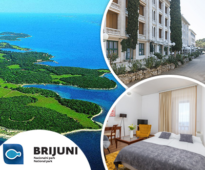 Hotel Neptun, Brioni: oddih s polpenzionom