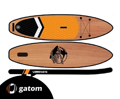 Napihljivi Sup, visokokakovostni SUP Wood