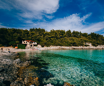 Hotel Korkyra 4*, Vela Luka, Korčula: morski oddih