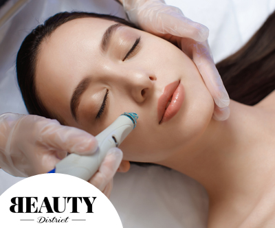 Beauty District salon, hydrafacial globinsko čiščenje