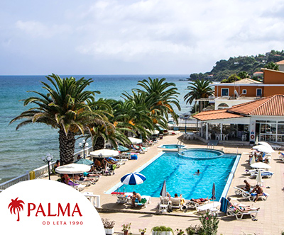 Paradise Beach hotel 3* na otoku Zakintos v Grčiji