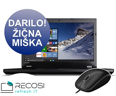 Prenosnik Lenovo ThinkPad L560, i7, 15,6