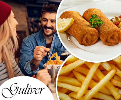 Gostilna Guliver: kaneloni, pomfri, tatarska omaka