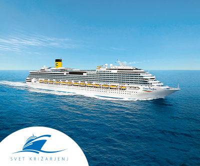 Križarjenje s Costa Pacifica Francija-Španija-Italija