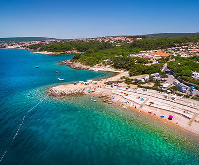 Valamar Camping Krk 5*, otok Krk
